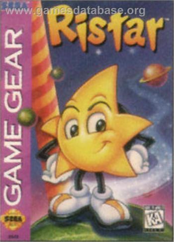 Cover Ristar the Shooting Star for Game Gear